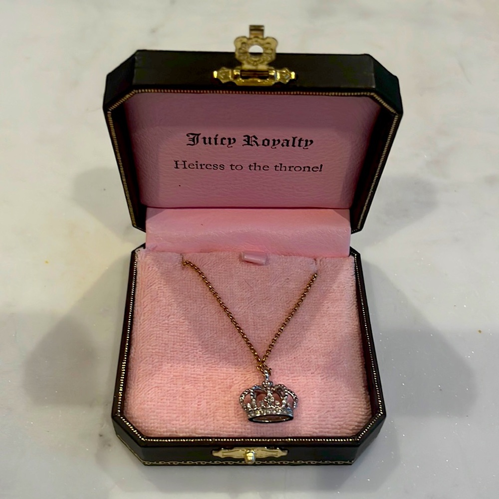 Juicy Couture Crown Necklace